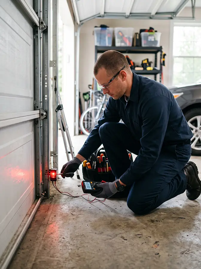 Multi-point safety calibration and auto-reverse testing service in Mooresville Indiana